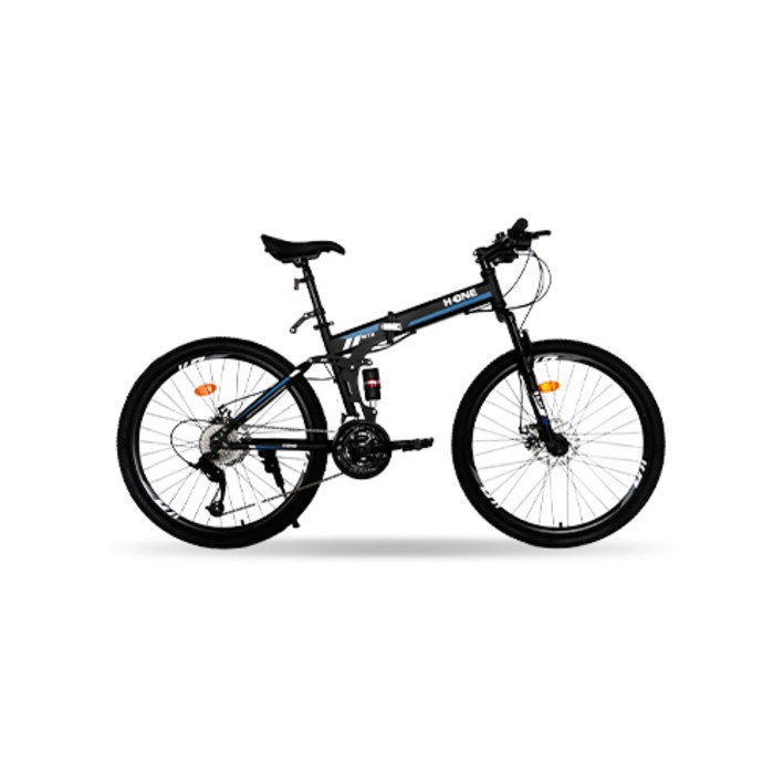 에이치원 26인치 입문용 MTB 자전거 27단 변속 입문용 자전거, 접이식 MTB철제, 1개