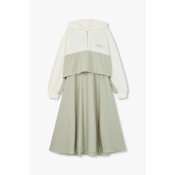 [백화점 홈쇼핑 정품] 보브 저지후드레이어드원피스7154337003