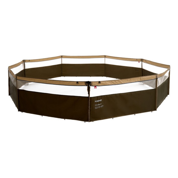 하웃 펫 울타리 리뉴얼 베이직 ver.2 강아지 애견 반려동물 캠핑 펜스, 샌드, 1개