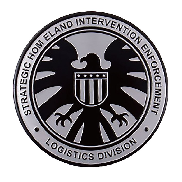 삼항LED 미국 국기 S.H.I.E.L.D 엠블럼 3종