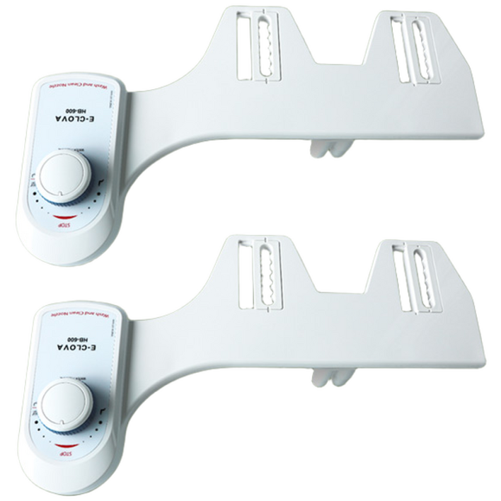 이크로바 기계식비데 HB600 11 행사 무전원 냉수전용 판넬형 수동비데 투노즐 22, 고객직접설치, HB600 11 투노즐 22