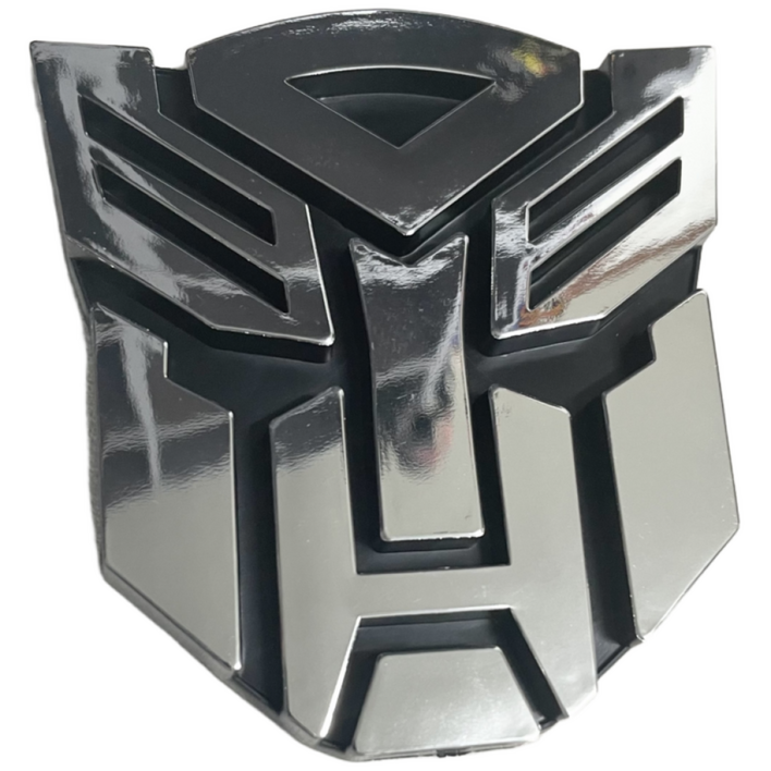 차량 도마뱀 악마 트랜스포머 3d거미 엠블럼 스티커 뱃지., 네모트랜스포머, 1개