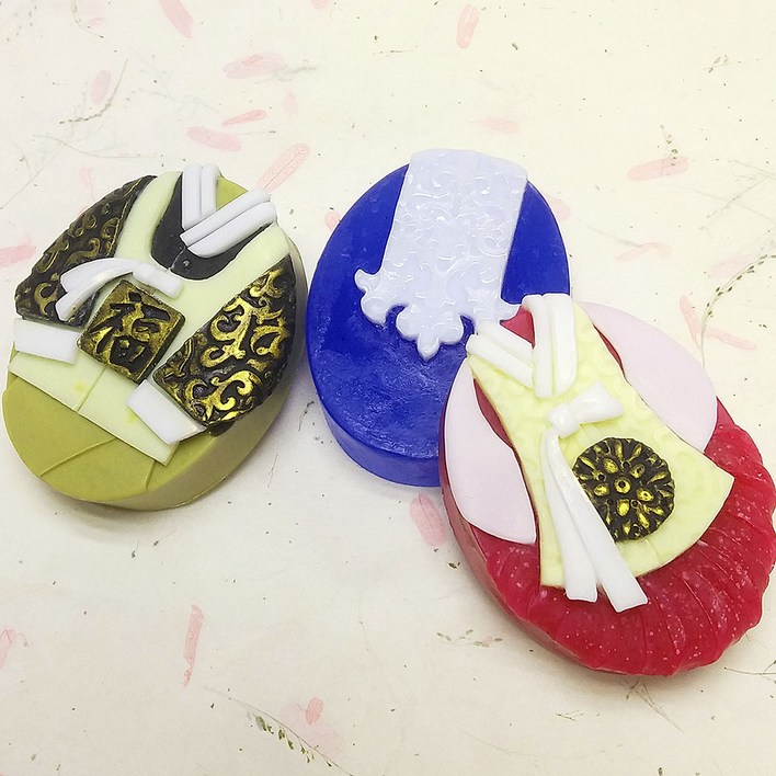 네추럴엠제이 한가위 신한복 수제비누세트선물포장