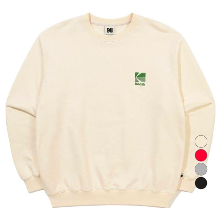 코닥어패럴 남녀공용 에센셜 빅로고 맨투맨