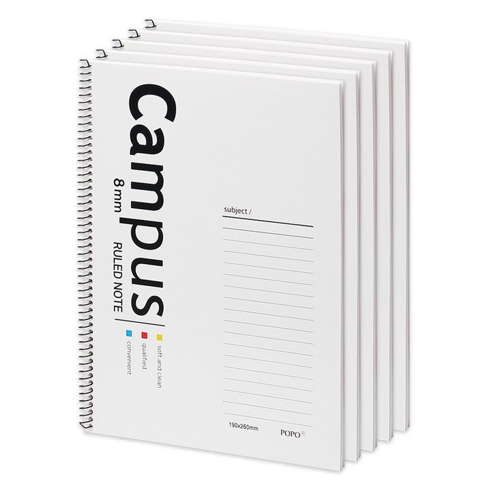 포포팬시 캠퍼스 노트 3