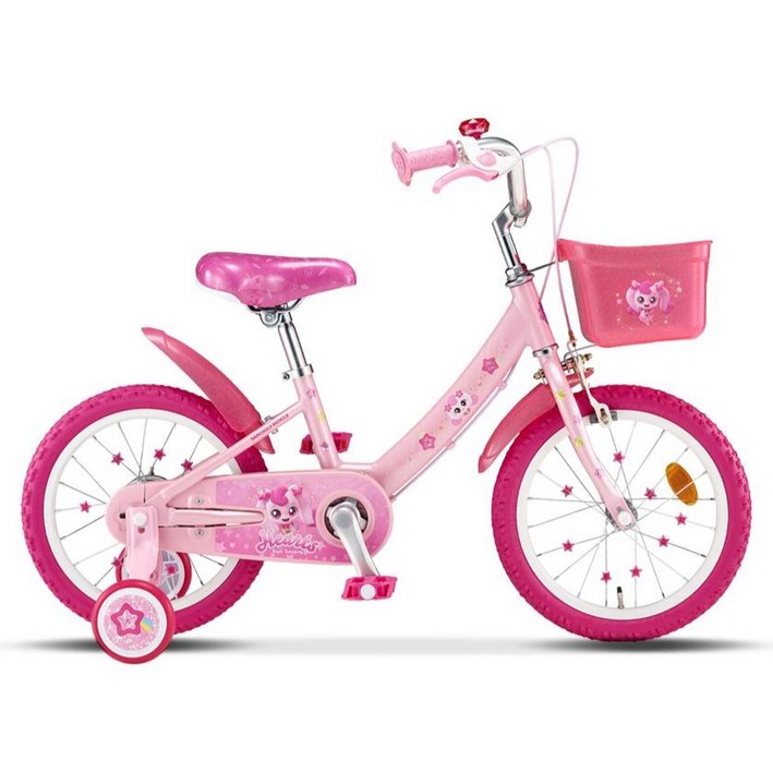 삼천리자전거 2025년형 16 캐치티니핑 하츄핑 어린이 네발자전거