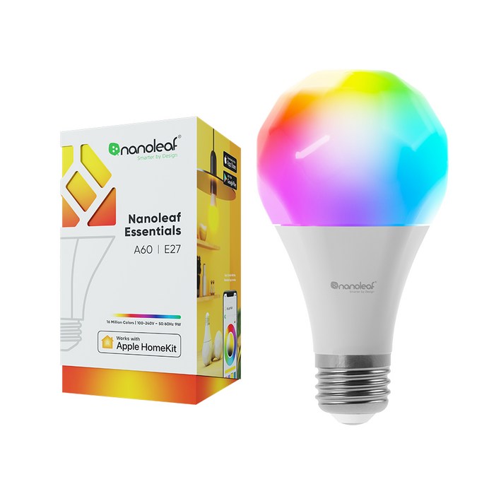 나노리프 Essentials Smart A60/E27 Smart Bulbs 인테리어 스마트 전구