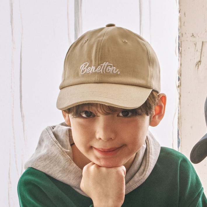 베네통키즈 코튼 볼캡