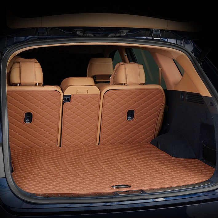 메이튼 차량 순정형 리얼컬러 트렁크매트 일체형, KGM 베리뉴 티볼리 (19년~), 브라운