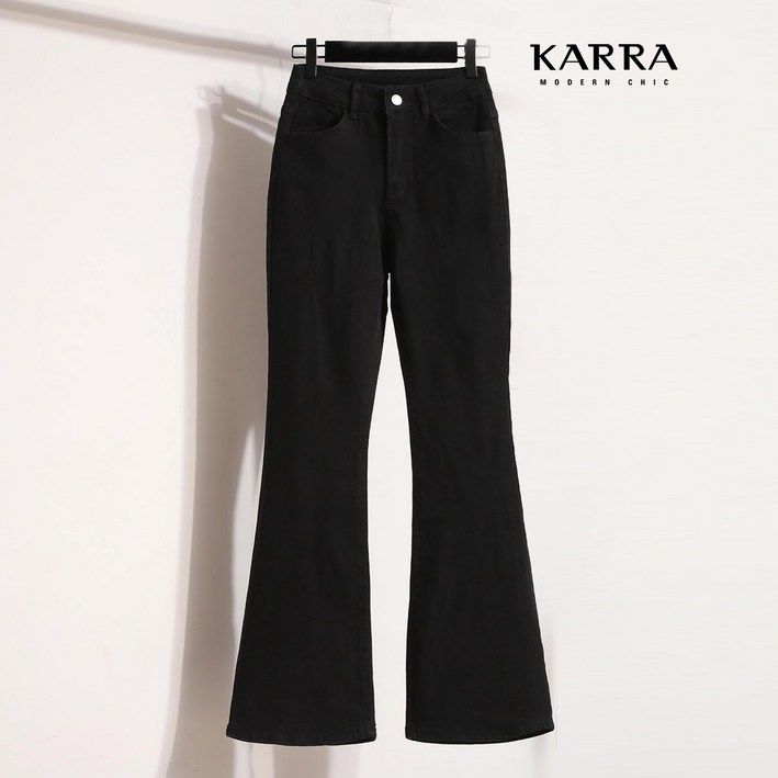 KARRA (77까지)지젤세미부츠데님팬츠_KB4SPT051C
