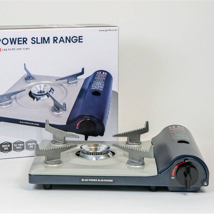 지라프 파워 슬림 블랙 가스레인지 GR1706, 블랙, 1개