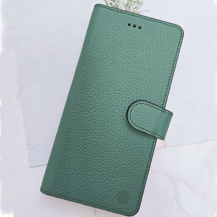 갤럭시노트10 5G N971 레이 천연가죽 카드 지갑 다이어리 케이스