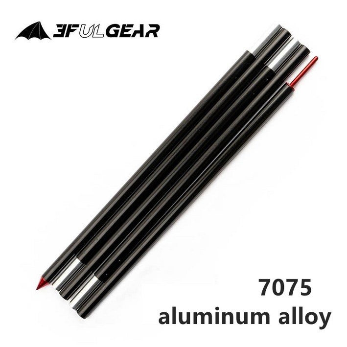 a폴대 X폴대 프리모리 폴대 3F UL 기어 2pcs 텐트 타프 폴 7075 알루미늄 합금 16mm 18mm 야외 캠핑 지원 태양 쉼터 비치로드 액세서리