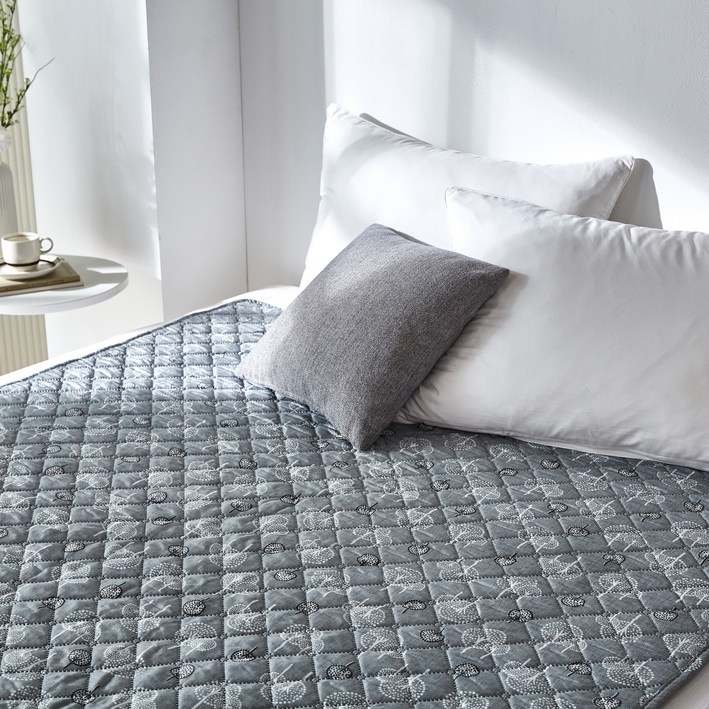 [2026년형] 한일의료기 원적외선 프리미엄 탄소열선 전기요,그레이트리, (소형 ,1인용 , 67.5*180 CM), 그레이, 67.5 x 180cm