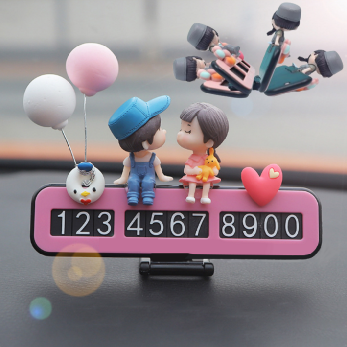 오너백 자동차 차량 주차 번호판, 1개, 단일색상