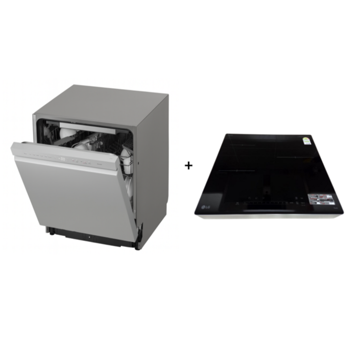 LG전자 디오스 AI 오브제컬렉션 식기세척기 + LG 디오스 인덕션 6PF3E-QEBOE