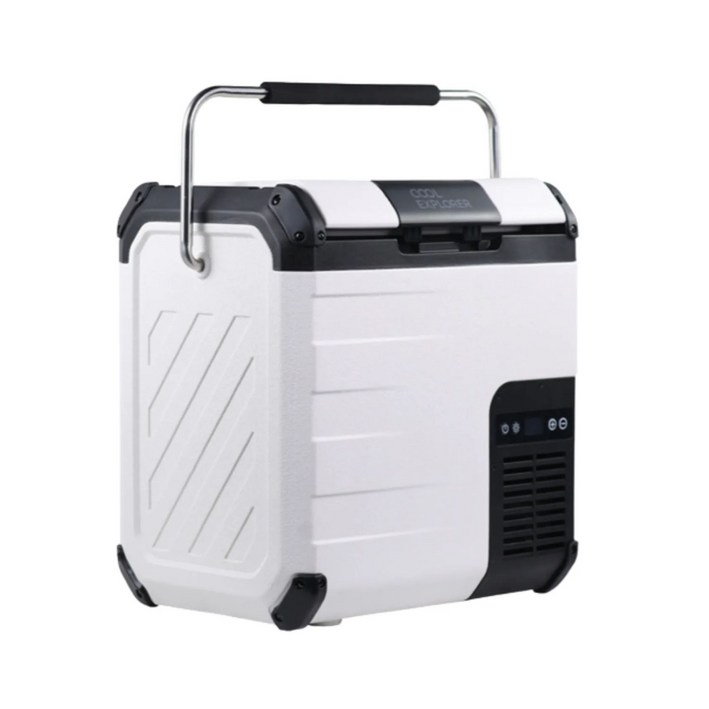 콜드벨트 프리미엄 차량용 냉장고 대용량 휴대용 화물차 캠핑 가정용 차박 냉동고, H 배터리 2개, 18L