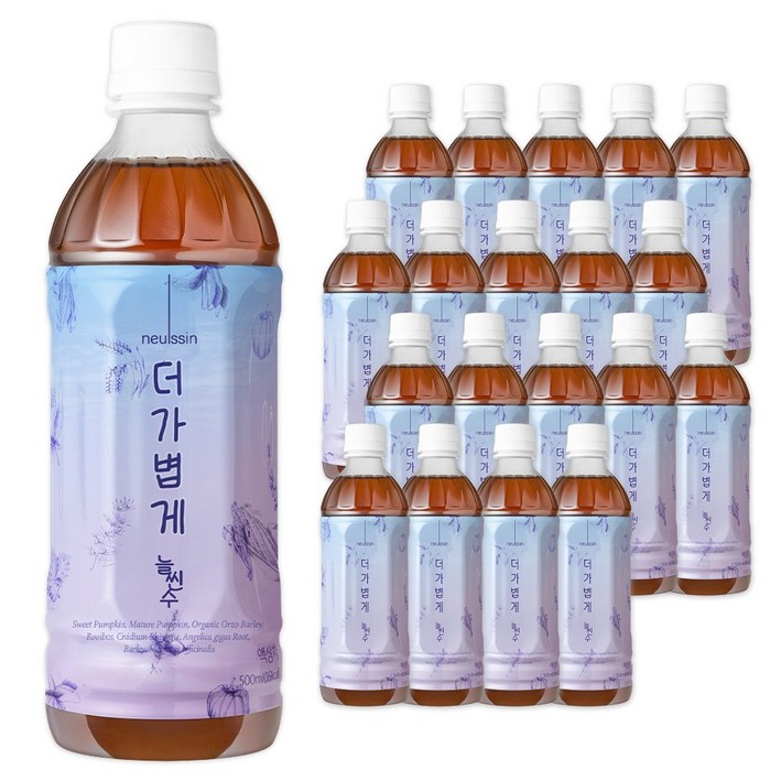더 가볍게 늘씬수 붓기케어 데일리 보리차 누룽지맛 500ml