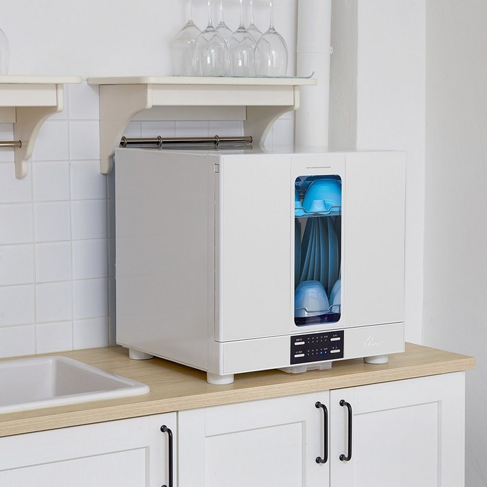 한일 식기살균건조기 열풍 그릇건조기 UV 대용량소독기 살균건조 5중안전 HUD6200N 6인용