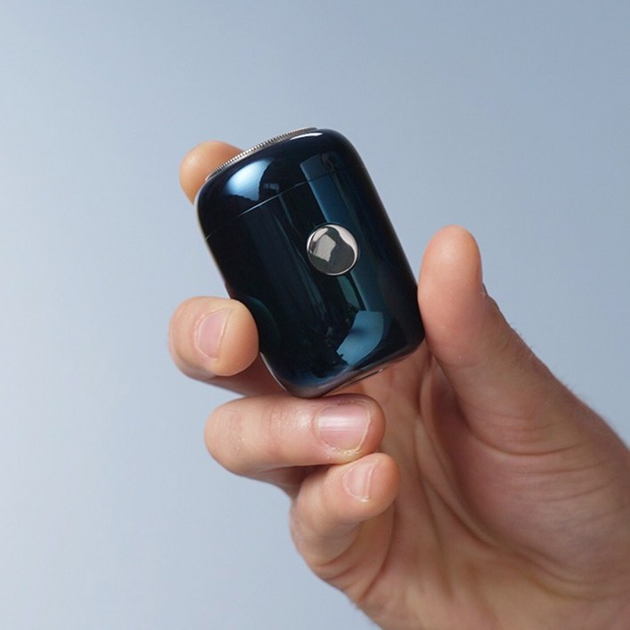 [인포벨]캡슐 면도기 전기 전동 습식 건식 면도 충전식 USB 남녀공용 남자 여자 다리털 팔털 솜털 제모, JJ-MDG02, 1개