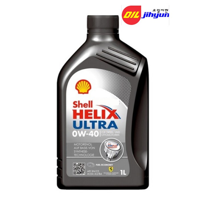 Shell Helix Ultra ECT 휠릭스 울트라 0W-40 1L 가솔린 엔진오일, 1개, 1L, 0w40