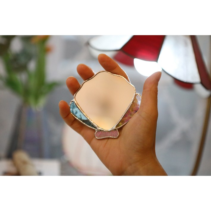 스테인드글라스 손거울