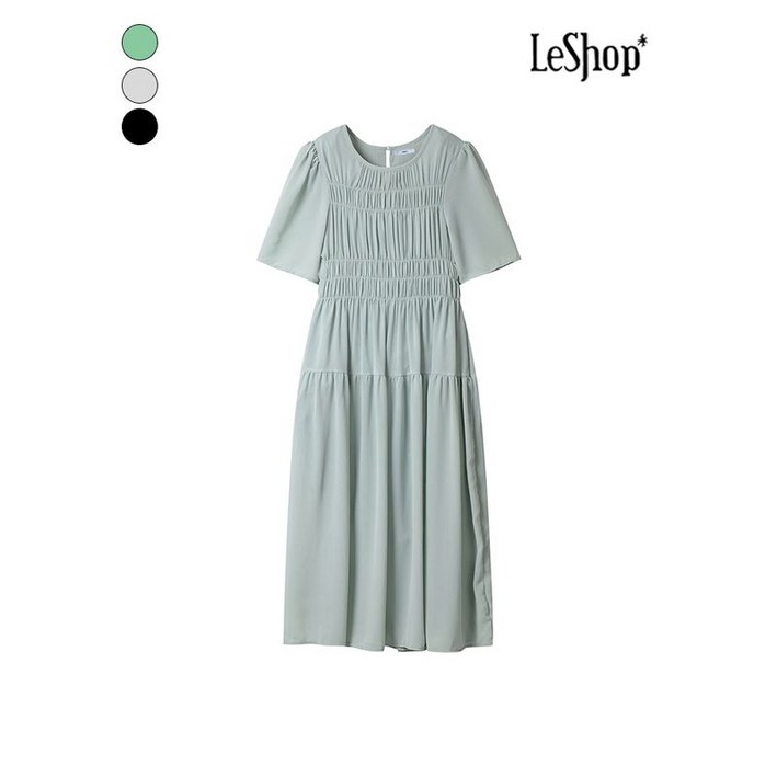 르샵 소프트 스모크 밴딩 원피스  BP4OP051A