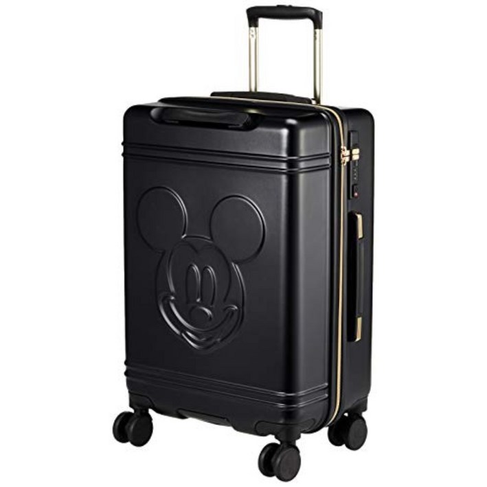 하피타스 디즈니 미키 여행캐리어 HAP2212-48 50리터 화물용 블랙