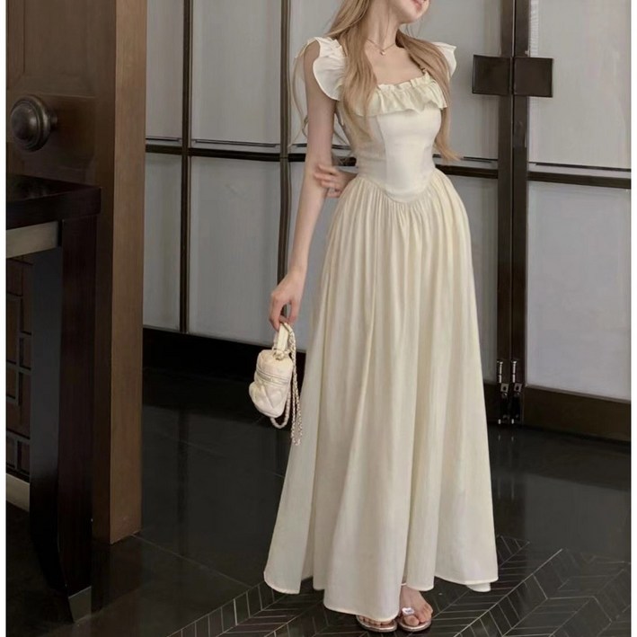 카밀라쇼룸 사랑스러운 공주님 분위기 디자인 롱 프릴 공주 원피스