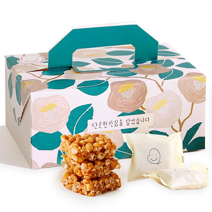 촉촉쫀득 단순한진심 100%우리쌀조청 말랑쫀득 수제오란다 플레인