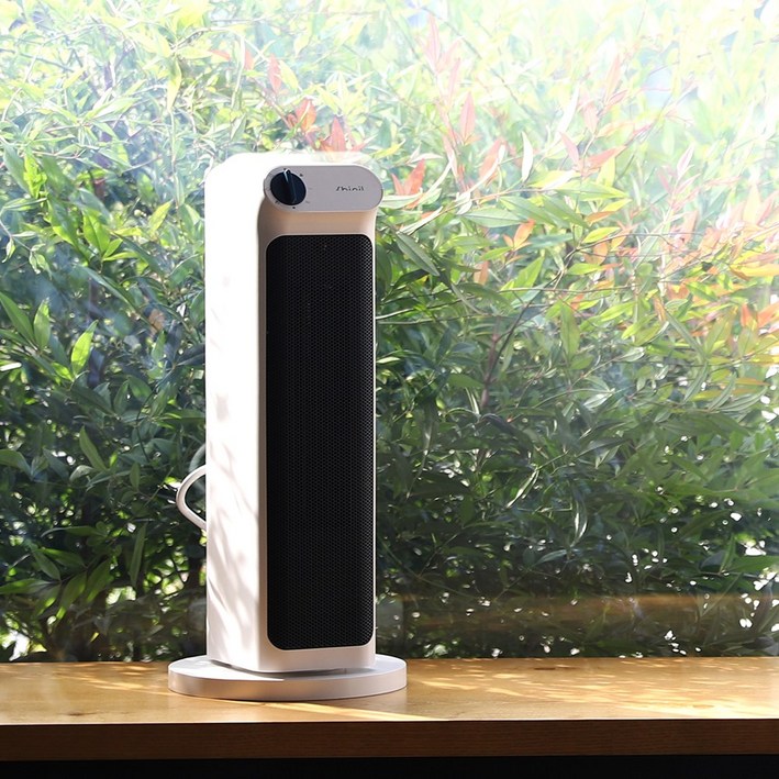 3초순간발열 신일 PTC 컴팩트 온풍기 SEHP2100HSS 좌우자동회전