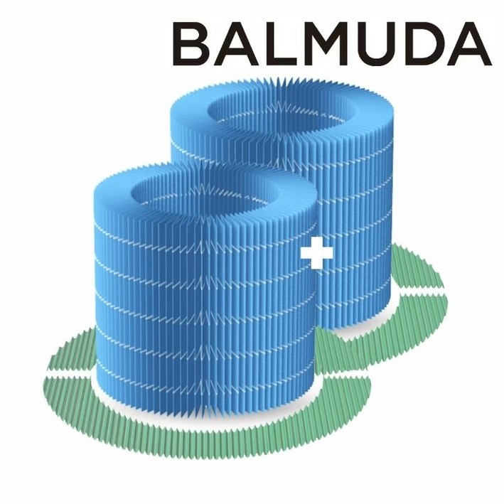 정품판매처발뮤다 가습기 필터 BALMUDA ERNS100 교체모델 2세트 특가판매 당일배송, 2개, ERNS100 가습기 필터효소필터