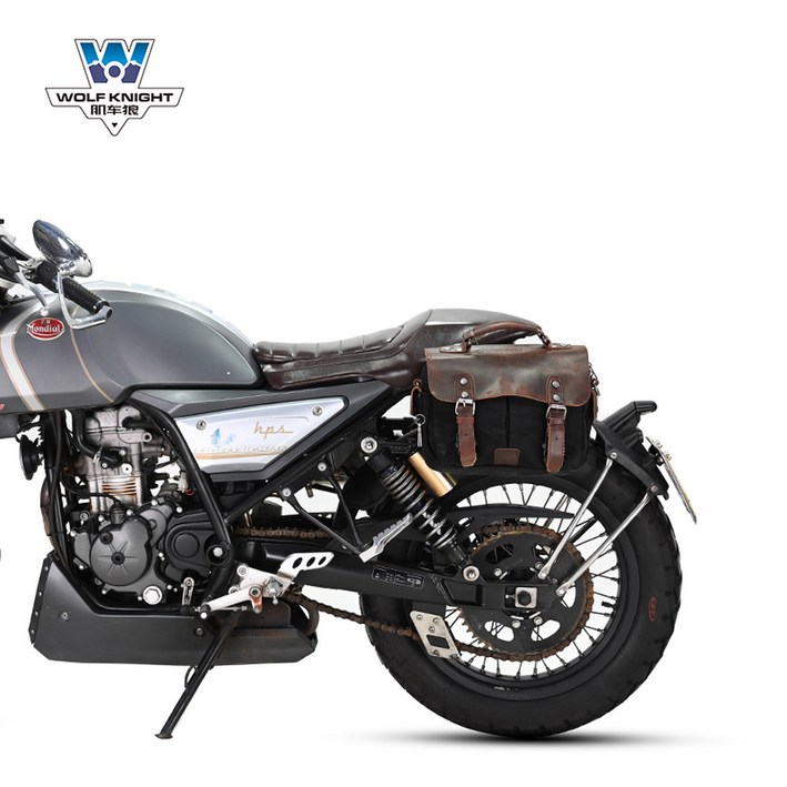 레트로백 가방 헬멧 안장 방수 몬디알 사이드 브라켓포함 탈부착 리어백 힙스터125