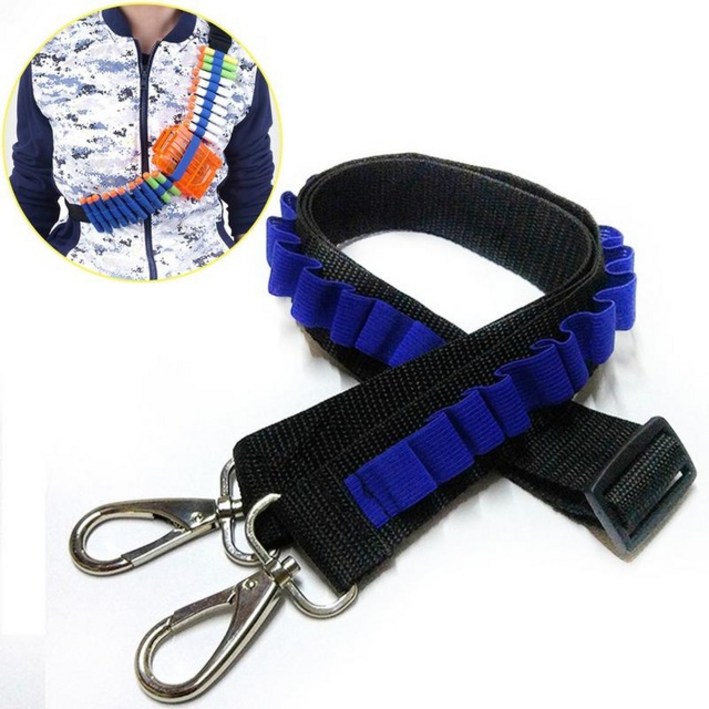 월드구매대행 너프건 총알과 탄창을 낄 수 있는 스트랩 띠 무기장착 장난감총