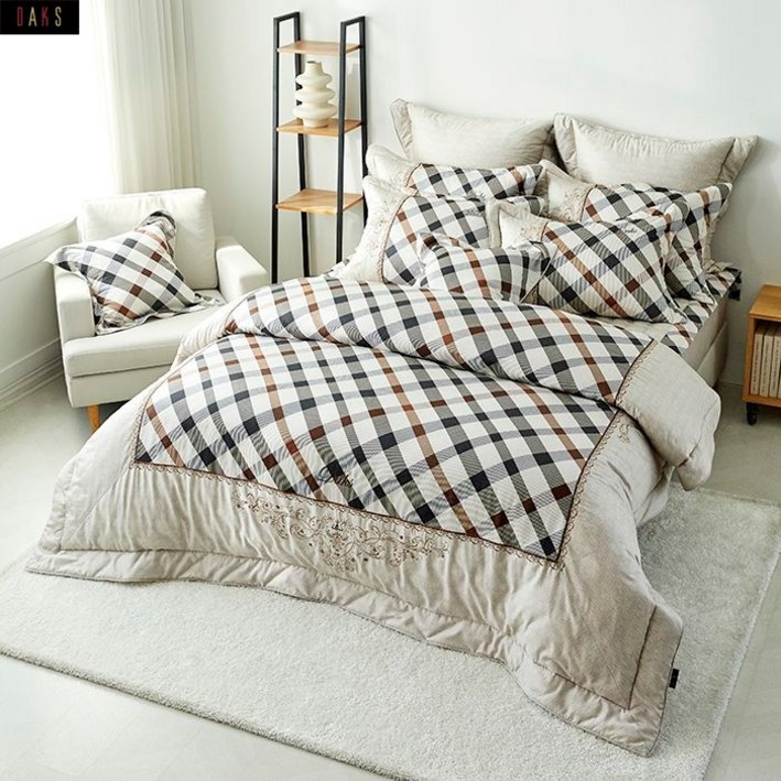 닥스 침구 모달 쇼팽 베이지[4.4] 솜샤시이불커버 싱글