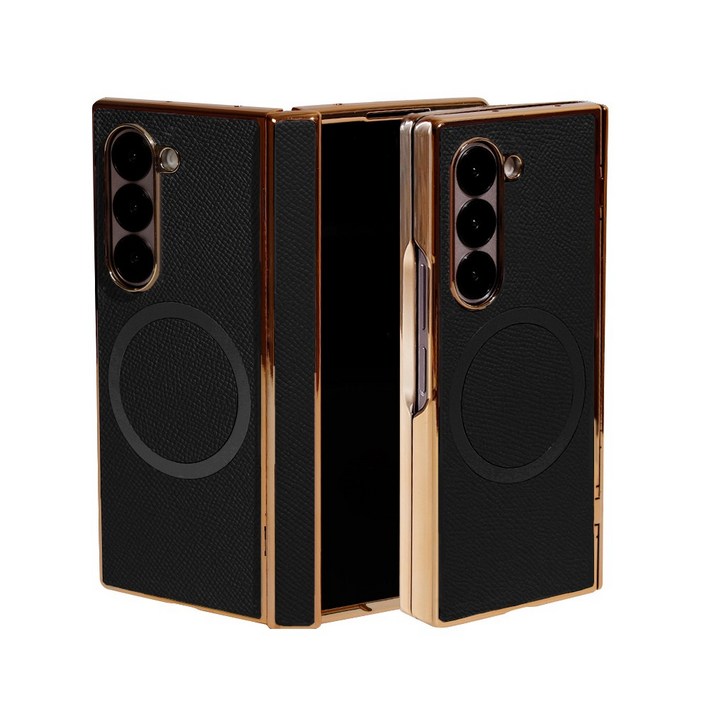 리네시 갤럭시 Z 폴드 힌지보호 자력 맥세이프 커버 케이스