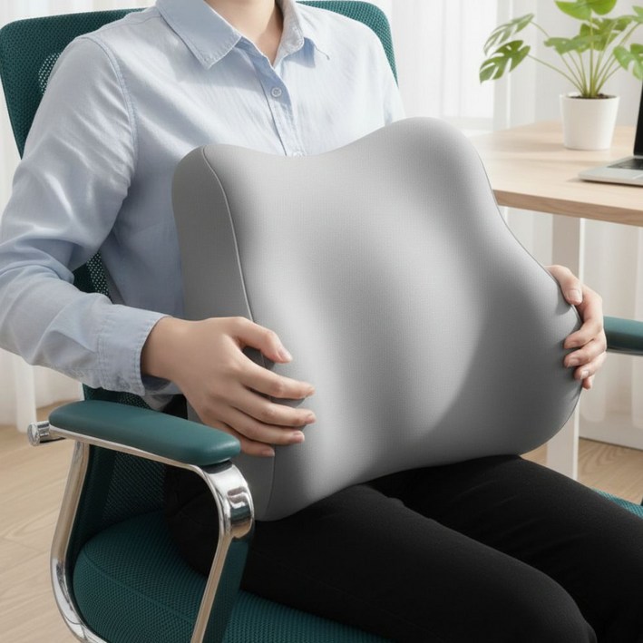유또 의자 허리 메모리폼 등받이 사무실 쿠션