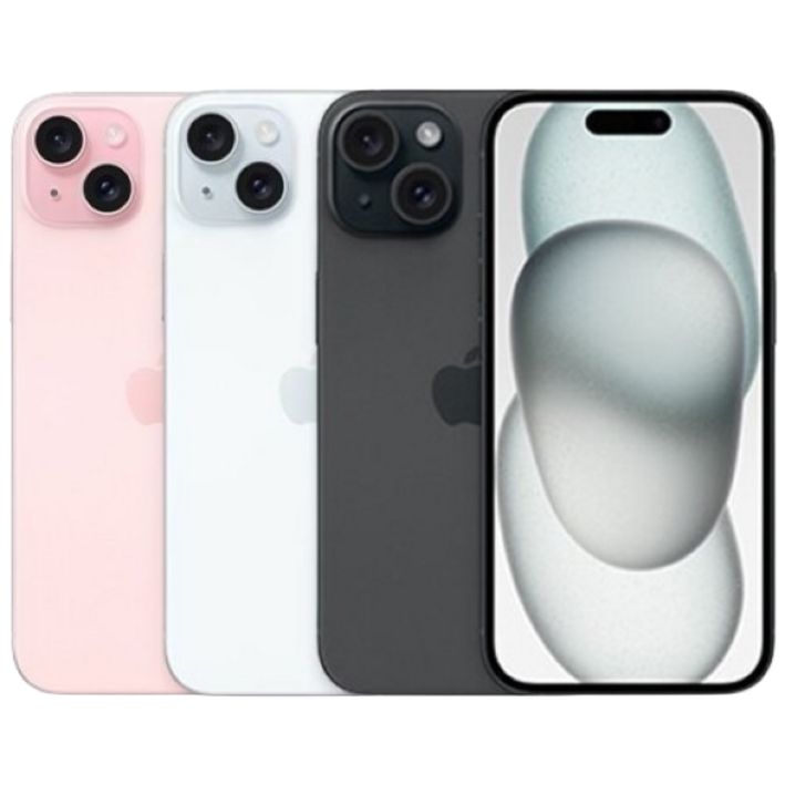 애플 아이폰15 S급 공기계 유심만 넣어 바로 사용 용량선택  128GB  256GB 구성품  단말기  USB케이블  젤리케이스  보호필름  그립톡, 256GB, 블랙