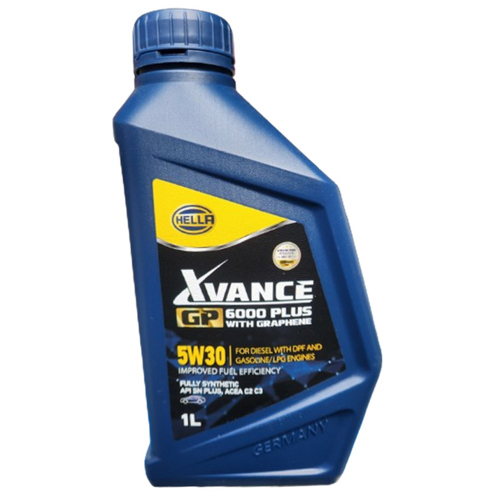 헬라 XVANCE GP 6000Plus 5W30, 5w30, 1개, 1L