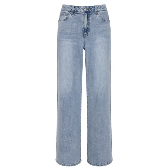 백화점 정품  25년 신상 게스 여성 L톤 뉴와이드 데님 청바지