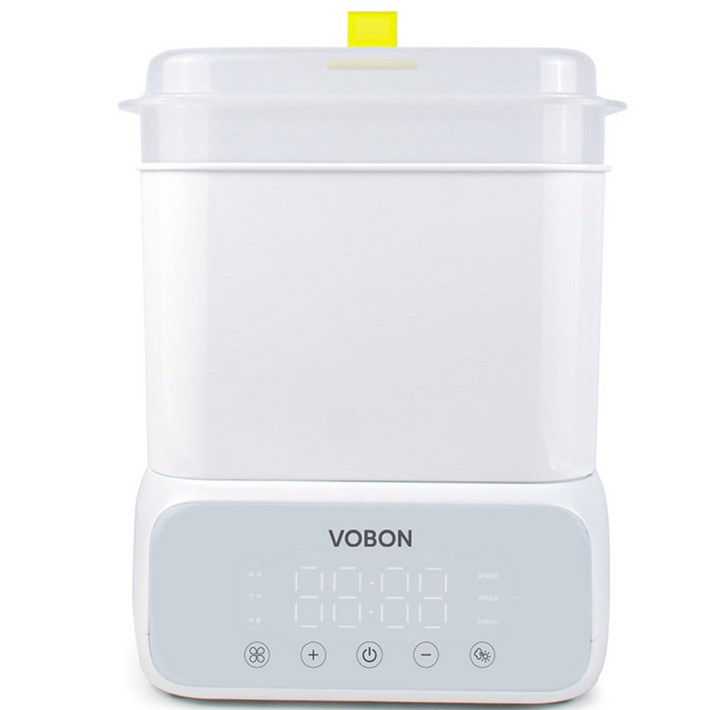 보본 맘마 스테인레스 열탕 젖병소독기 VBBS800W, 화이트, VBBS800W
