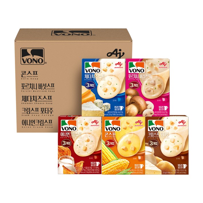 보노 스프 5종 세트