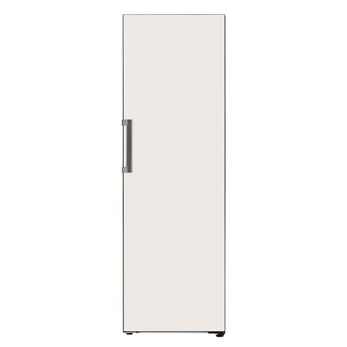 [색상선택형] LG전자 오브제컬렉션 컨버터블 냉장고 384L 방문설치, 글라스 베이지, X321GB3S