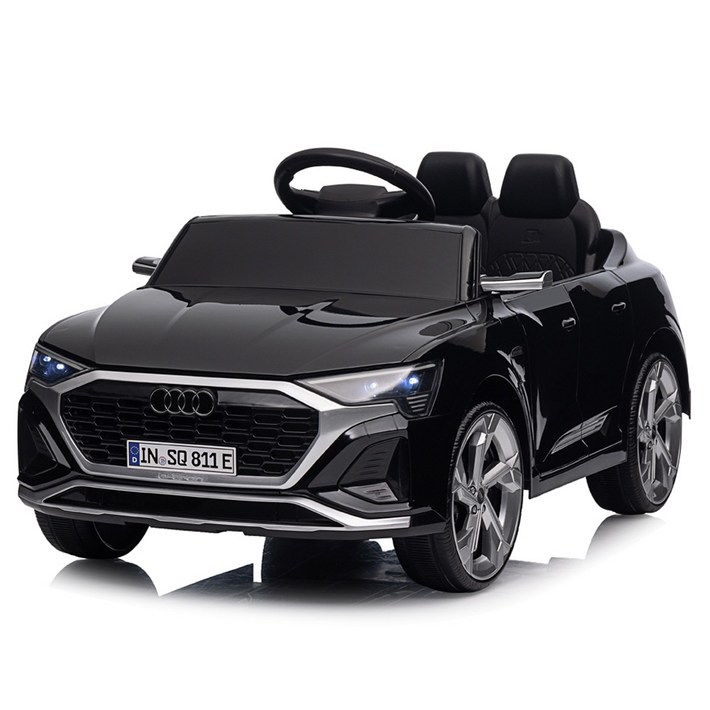 대호토이즈 유아용 아우디 SQ8 etron 전동차, 블랙