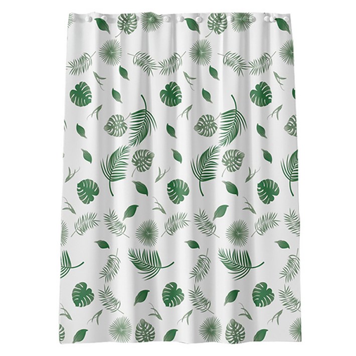 더자카 PEVA 방수 욕실 보타닉 샤워 커튼