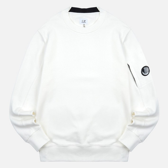 CP컴퍼니 LENS PATCH POCKET DIAGONAL COTTON 스웨트셔츠