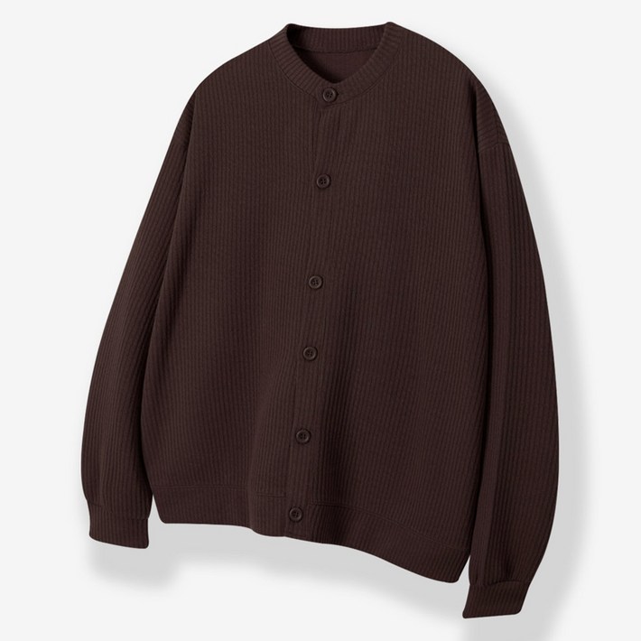 제이에이치스타일 남성용 소프트 라운드 니트 가디건 MAMROK681