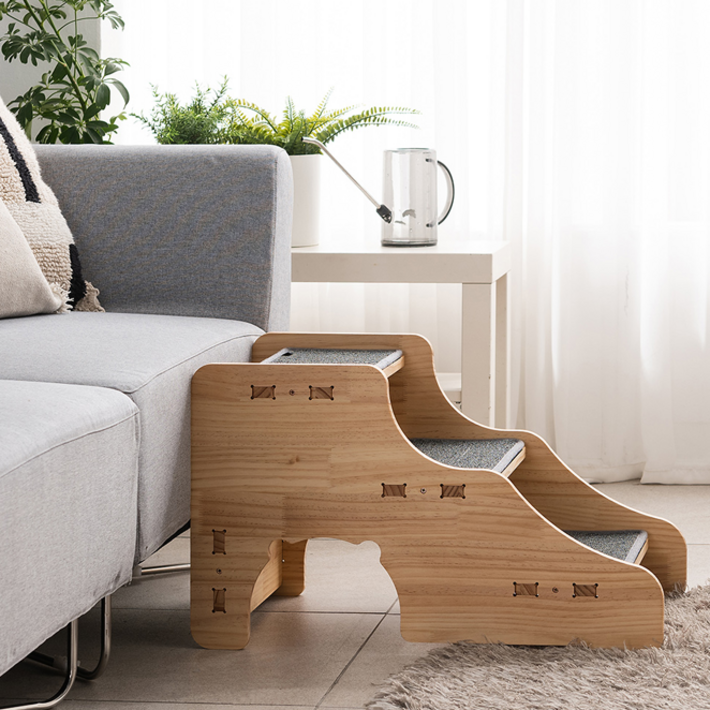 모넬로 높은 3단 반려동물 스텝 GO2074