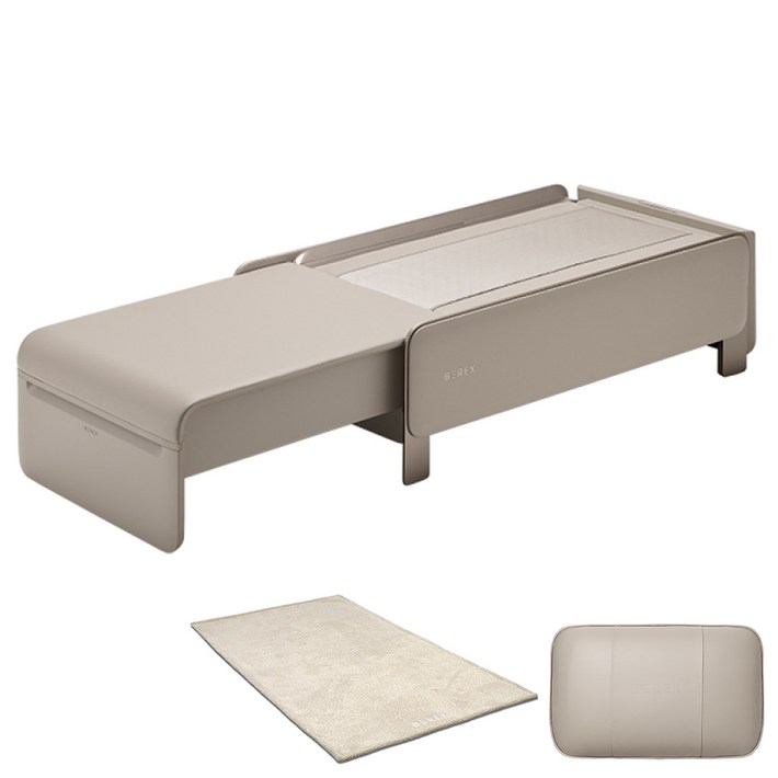 코웨이 비렉스 안마베드  마사지쿠션  러그 방문설치, MBB01, 샴페인 베이지