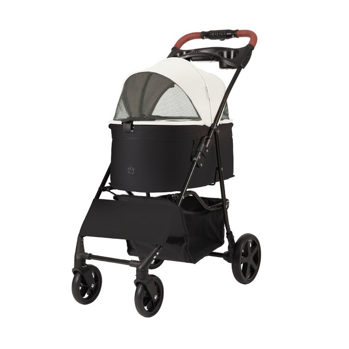 로띠에 반려동물 뉴바론 일체형 유모차